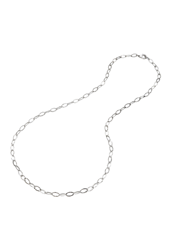 Giovanni Raspini Chains Alternated Oval Link Necklace Ref. 6617/90 - Tomasini Francia