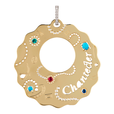 Chantecler Suamèm Pendant Gold Ref. 30694 - Tomasini Francia