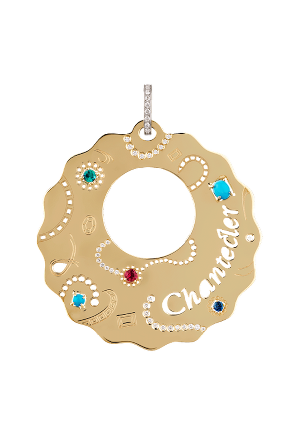 Chantecler Suamèm Pendant Gold Ref. 30694 - Tomasini Francia