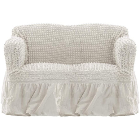 Blanc Mariclò Copridivano Elasticizzato 3 Posti Colore Naturale Ref. A2764399NT - Tomasini Francia
