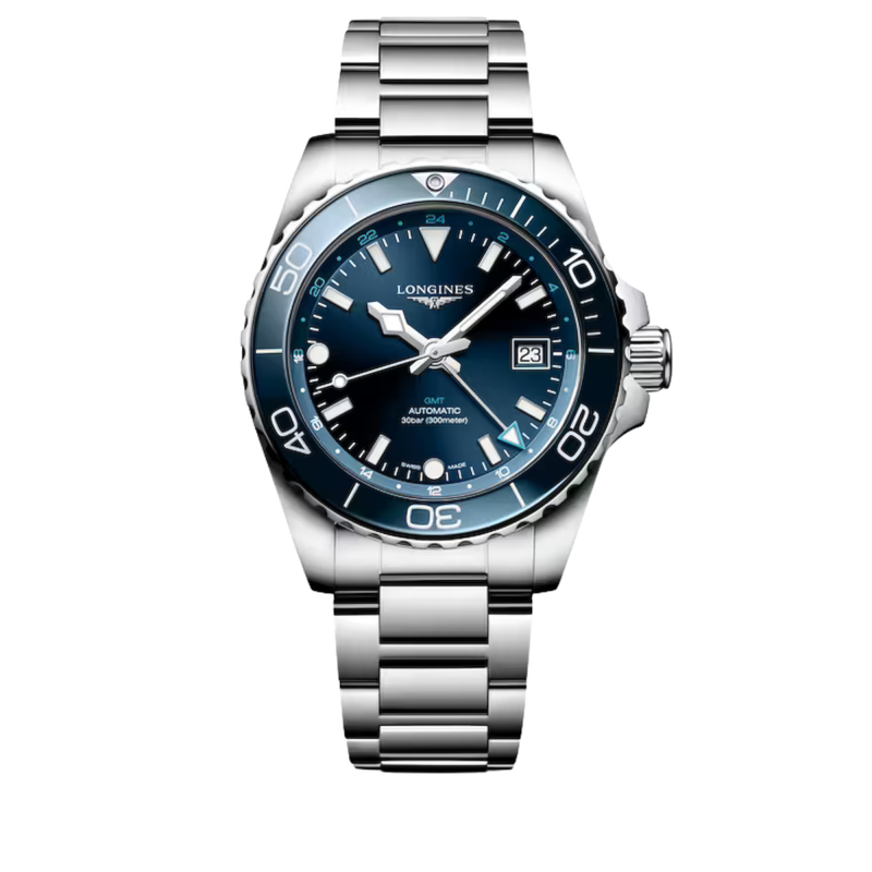 Longines Hydro Conquest GMT Ref. L3.790.4.96.6 - Tomasini Francia
