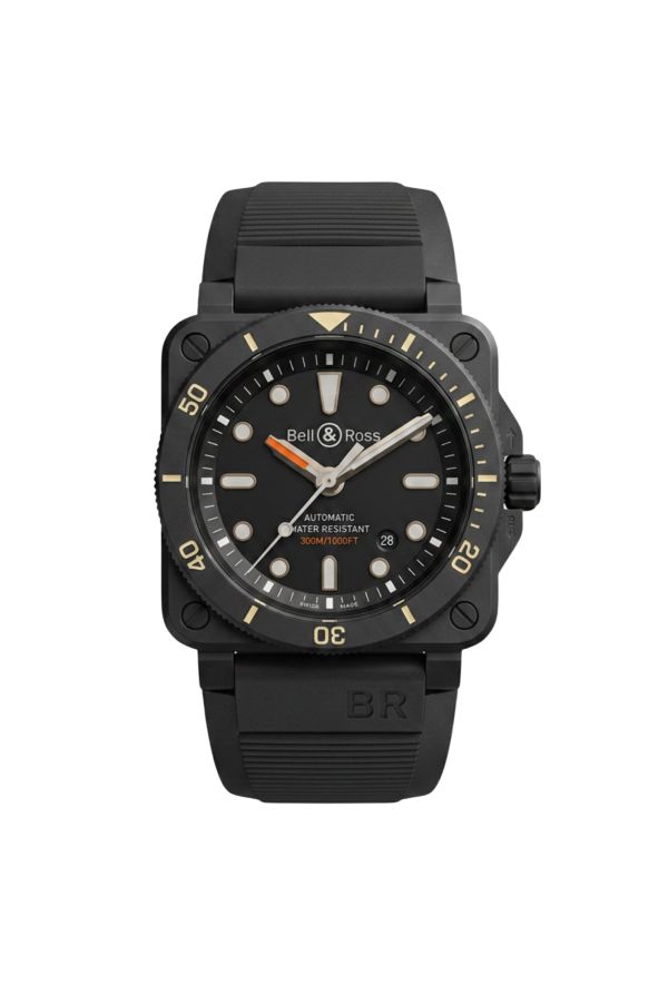 Bell & Ross BR03-92 Diver Black Matte Ceramic Ref. BR03-92-DIV-C-01566 - Tomasini Francia