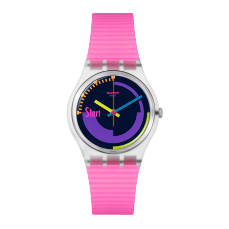 Swatch Neon Pink Podium Ref. SO28K111 - Tomasini Francia