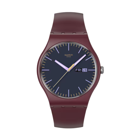 Swatch Essentials Burgundy Berry Ref. SO29R707 - Tomasini Francia