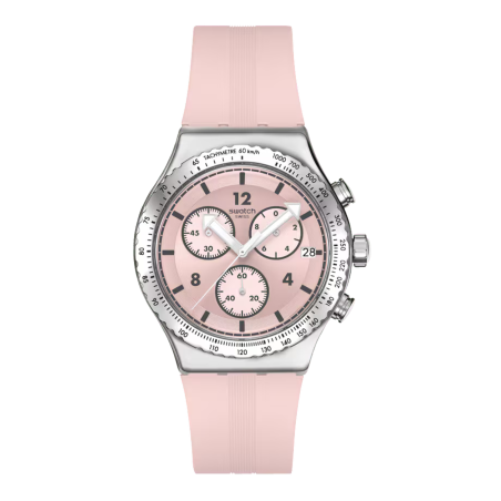 Swatch Essencials Poppingly Pink Ref. YVS532 - Tomasini Francia