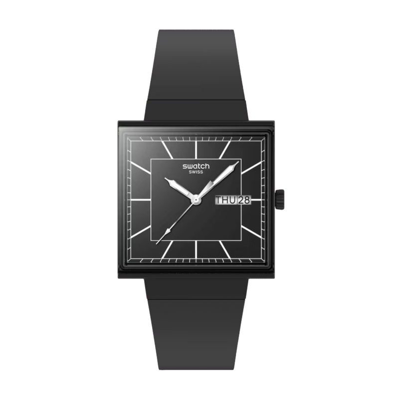 Swatch Essentials What If...Blackagain? Ref. SO34B701 - Tomasini Francia