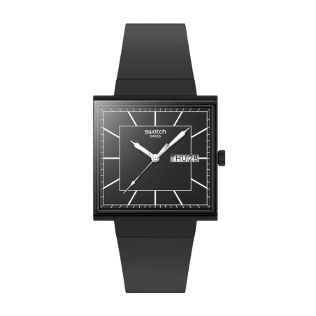 Swatch Essentials What If...Blackagain? Ref. SO34B701 - Tomasini Francia