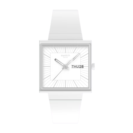Swatch Essentials What If... Allwhite? Ref. SO34W700 - Tomasini Francia