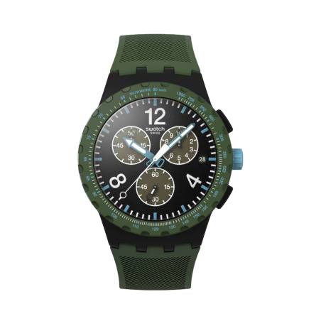 Swatch Essentials Olive Rush Ref. SUSB421 - Tomasini Francia