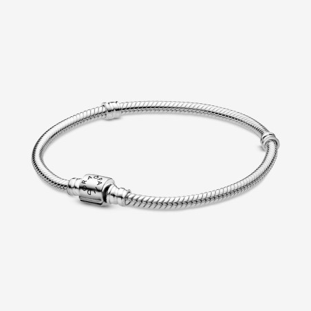 Bracciale Pandora Moments Con Maglia Snake E Chiusura A Barile Ref. 398840C01-[duplicato]-2 - Tomasini Francia