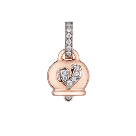 Chantecler Campanelle Charms Pendant 18Kt Rose Gold Ref. [missing-58] - Tomasini Francia