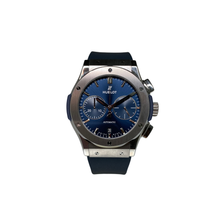 Hublot Classic Fusion Chronograph Titanium Blue Ref. 521.NX.7170.RX-[duplicato]-2 - Tomasini Francia