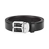 Montblanc Reversible Black Leather Belt