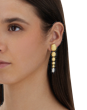 Nanis Ivy Earrings with Gradient Boules