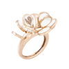 Chantecler Paillettes Gold Ring
