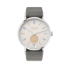 Nomos Glashutte Tangente 38 Dater Shulhausweiss