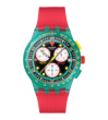 Swatch Neon Emerald Chrono