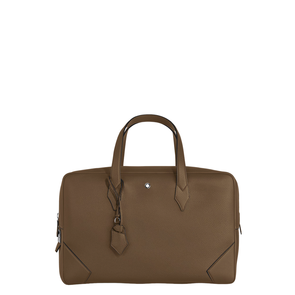 Montblanc Classic Borsa Weekender 45 In Pelle Con Grana Ref. 