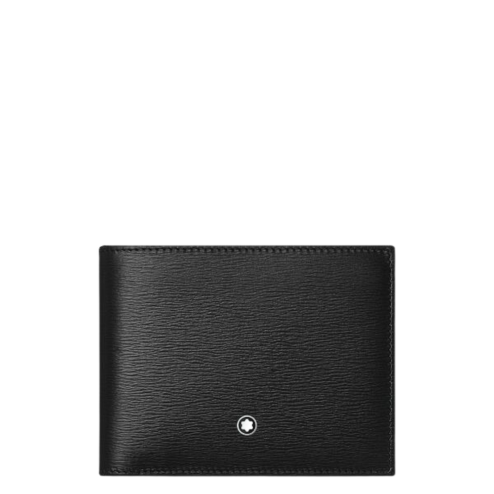 Portafoglio 6 scomparti Meisterstück 4810 con 2 tasche trasparenti Montblanc  MB129246 Ref. MB129246