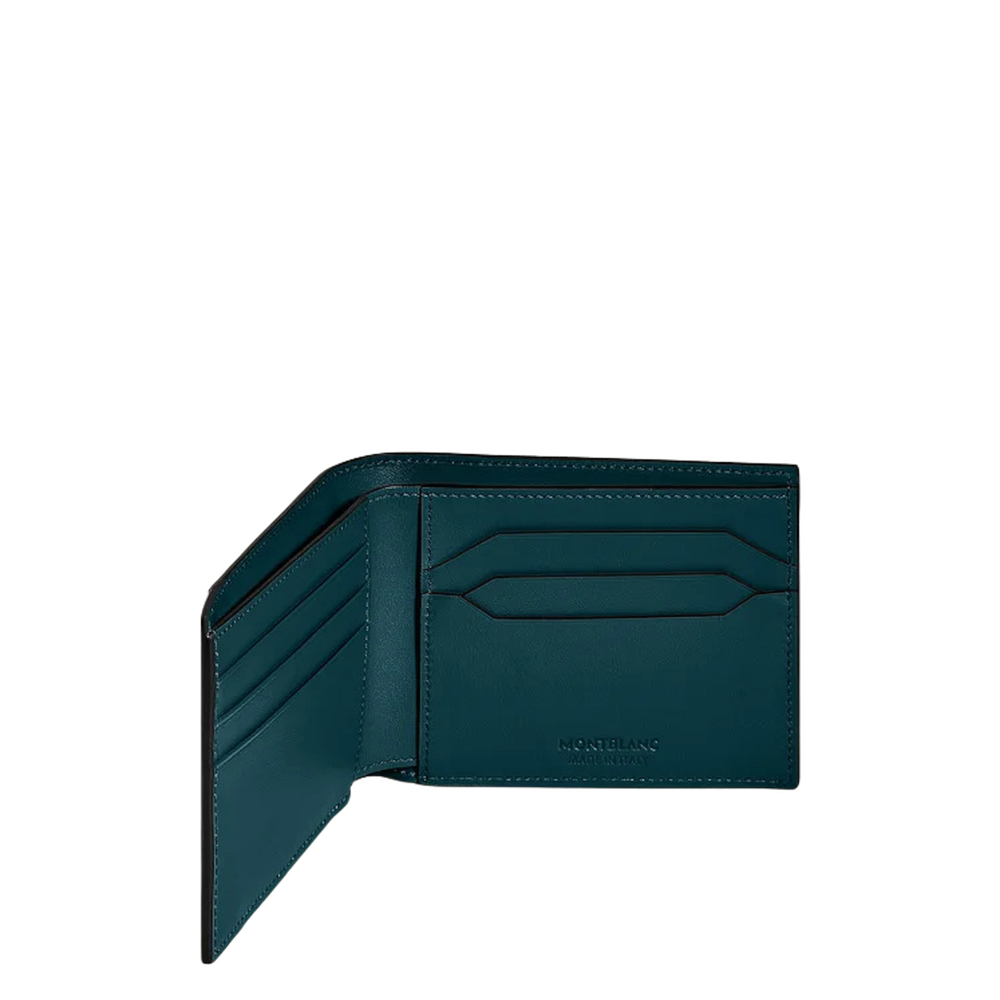 Montblanc Portafoglio 6 scomparti con porta carte amovibile Soft