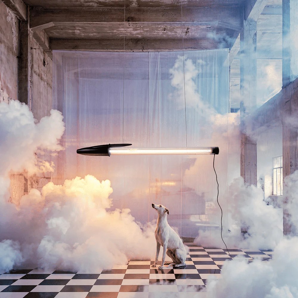 Seletti Lampada Bic Nera