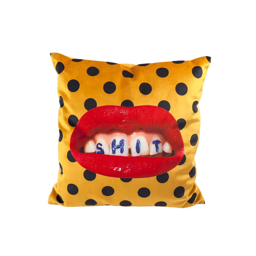 Seletti Cuscino Shit con imbottitura in Poliestere 50x50 Ref. 02305_1