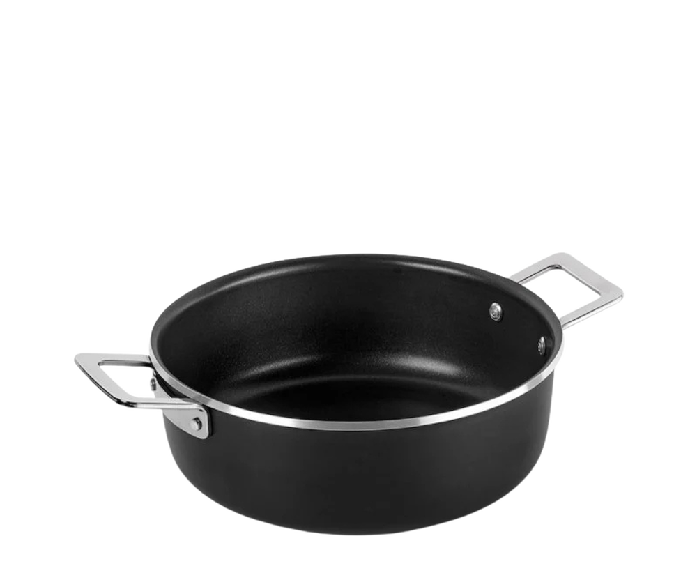Alessi Pots&Pans Casseruola Bassa a 2 Manici Ref. AJM102/24B