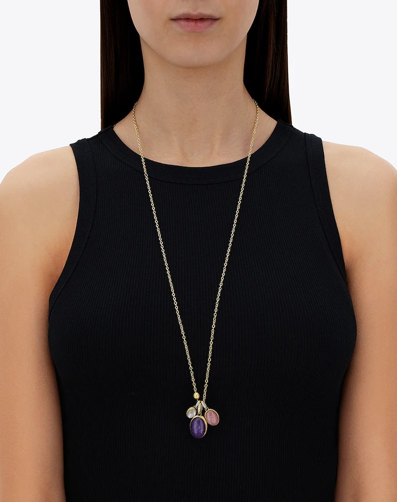 Nanis Boules Long Necklace