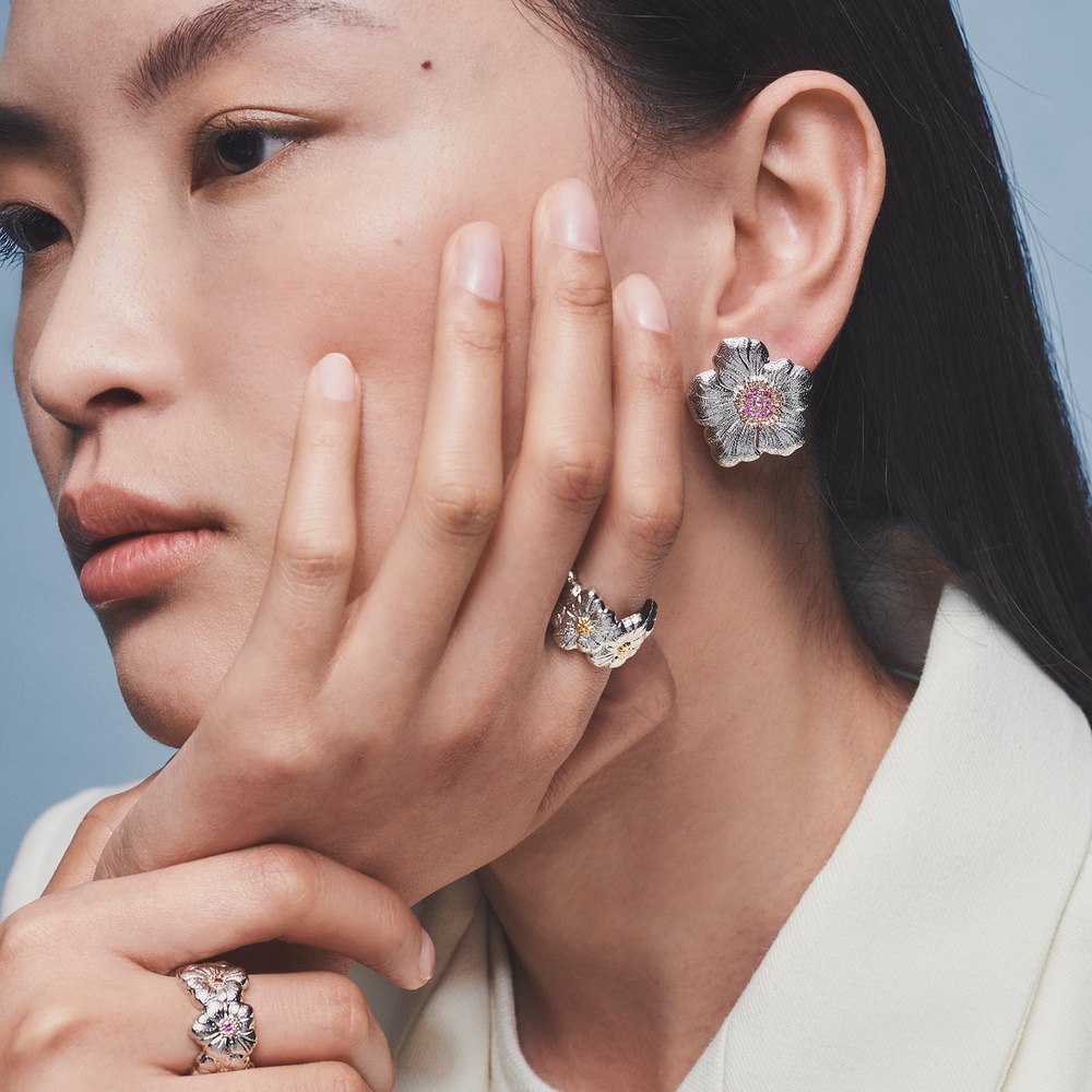 Buccellati Blossoms Sapphires Earrings