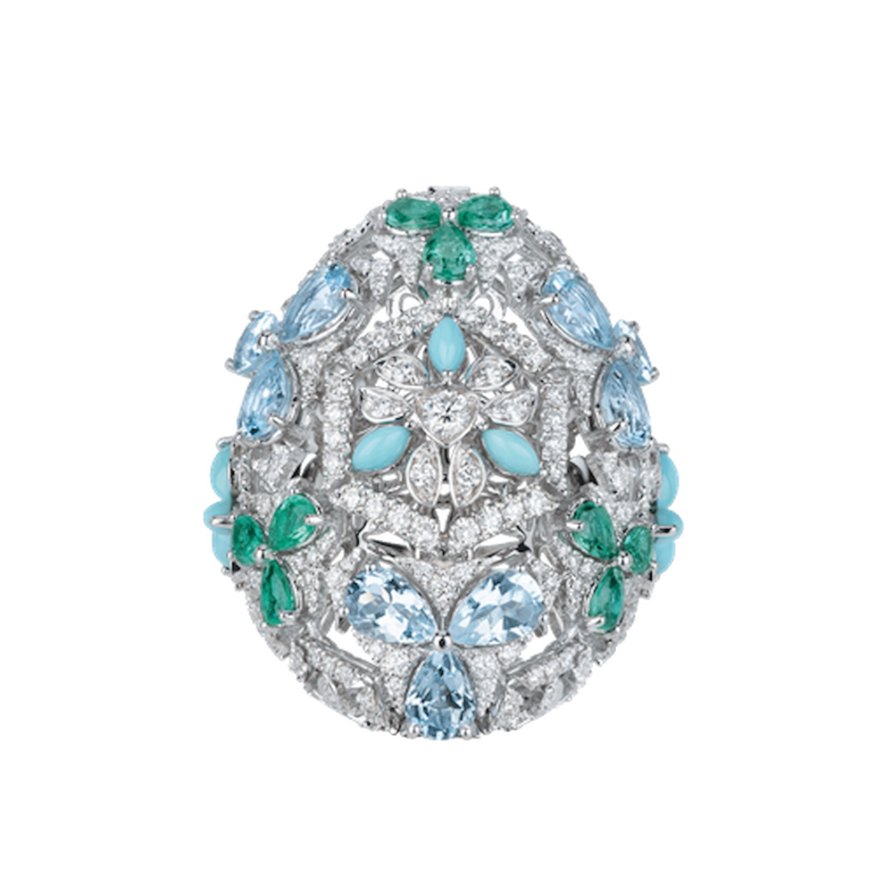 Chantecler Caleidoscopio Anello in Oro Bianco Ref. 41283