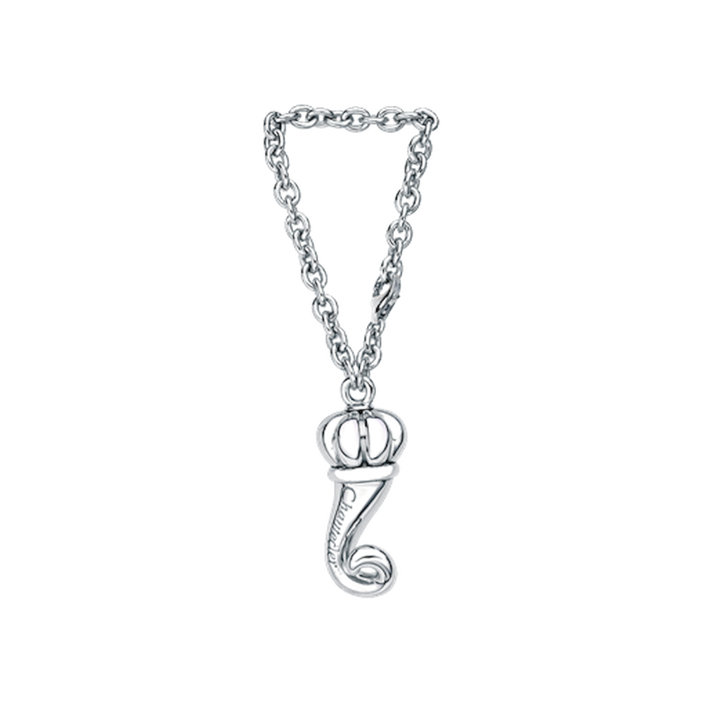 Chantecler Et Voilà Corni Silver Keychain Ref. 29293