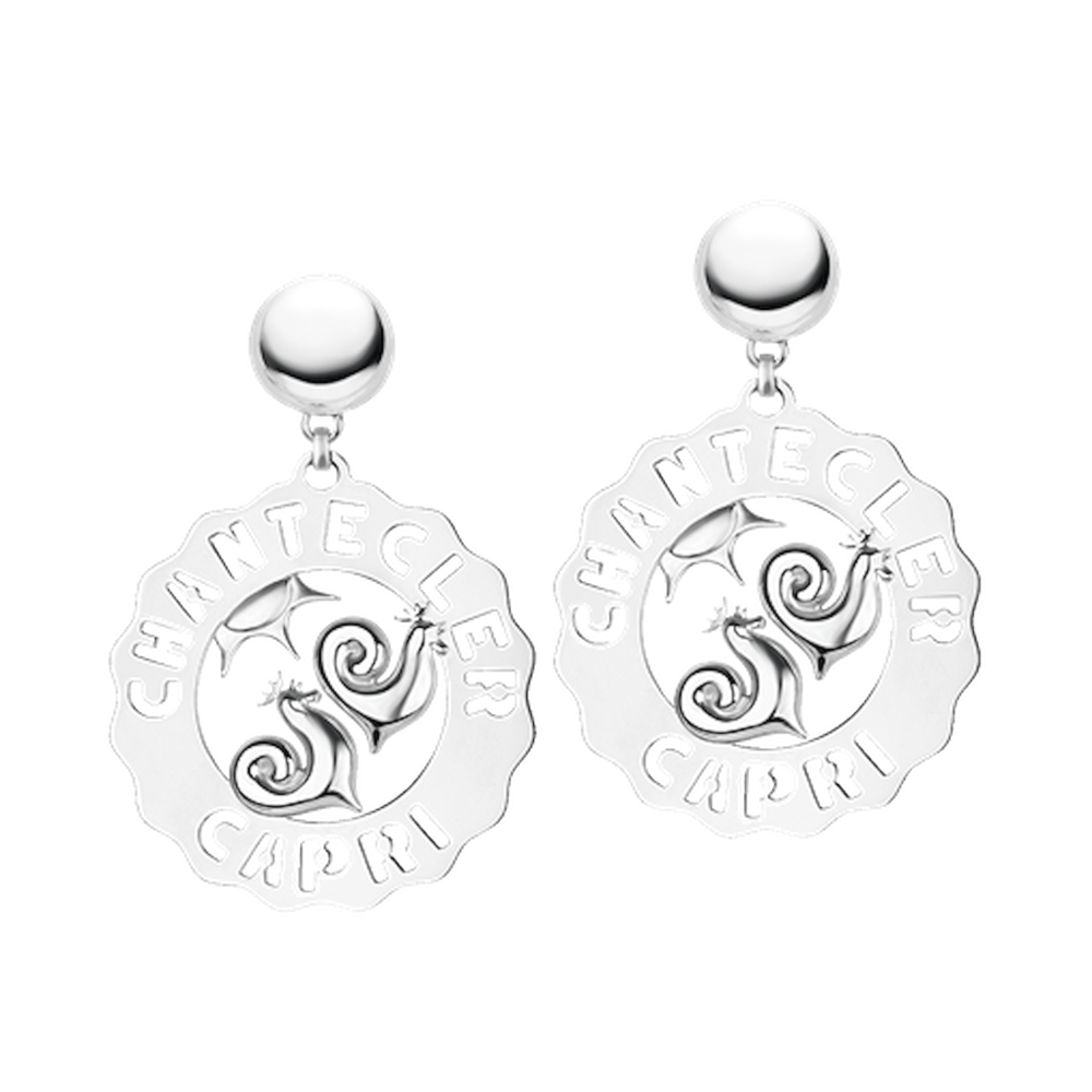 Chantecler Et Voila Silver Earrings Ref. 33700