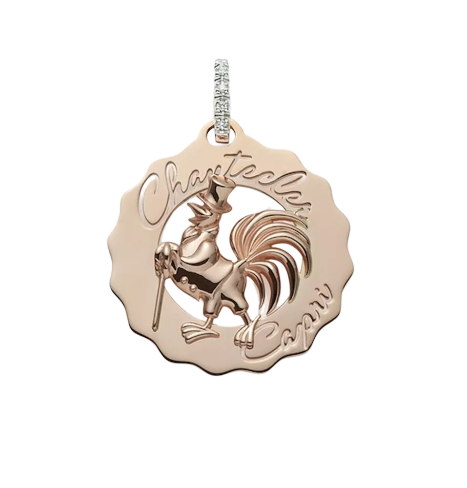 Chantecler Logo Gallo Dandy Ciondolo