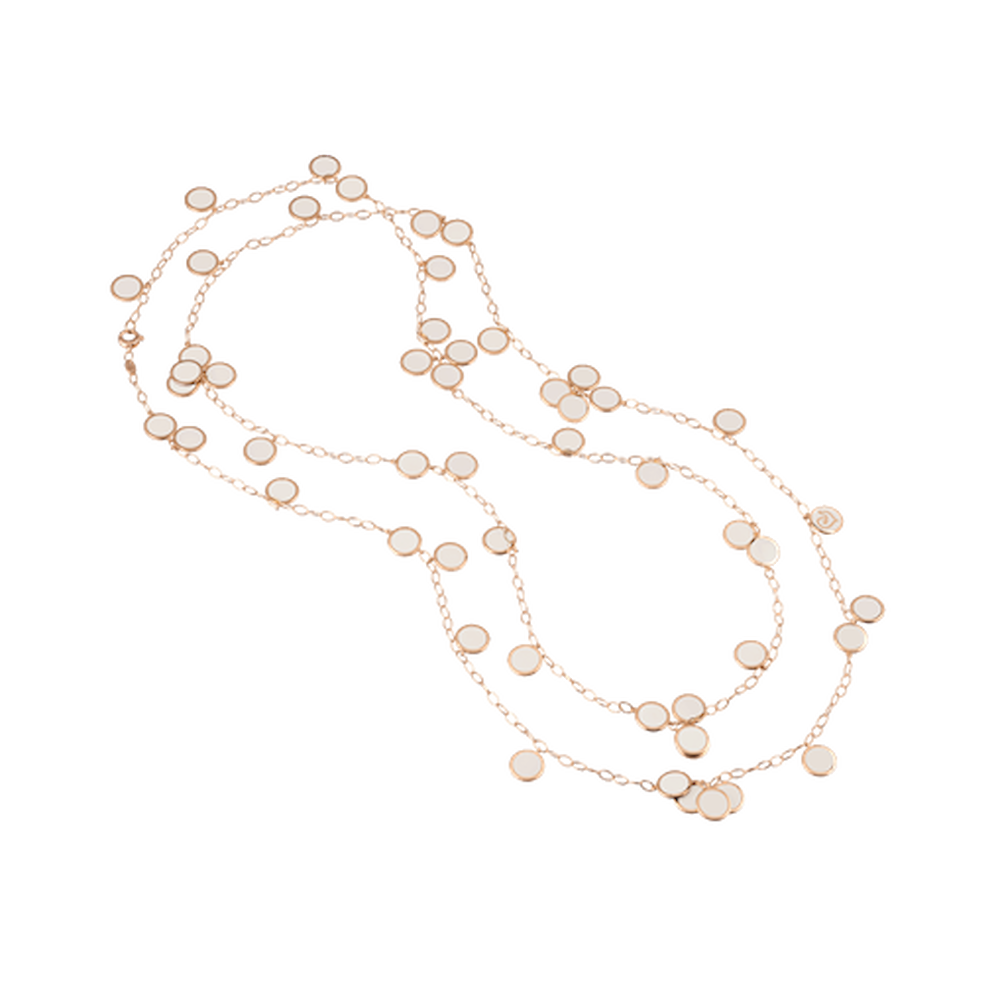Chantecler Paillettes Collana Oro Ref. 34105
