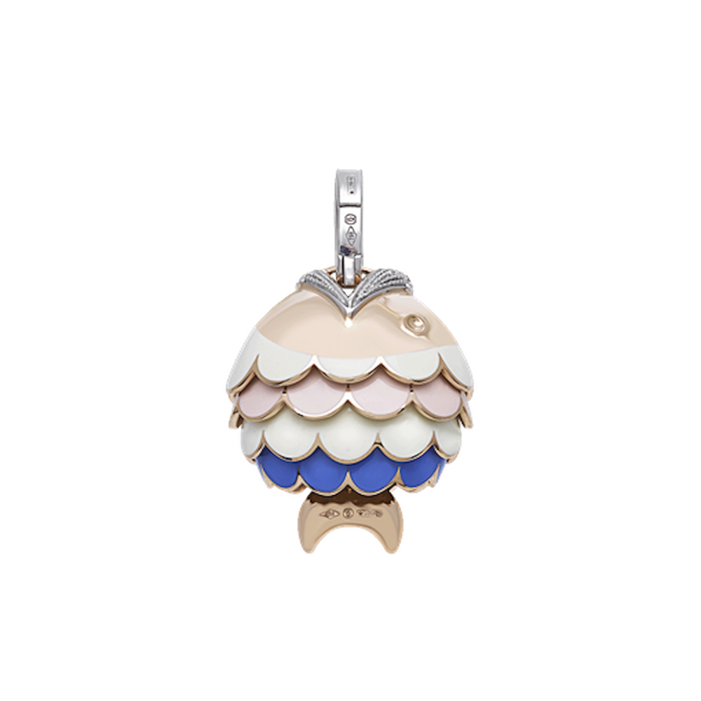 Chantecler Pailletes Ciondolo Pesce