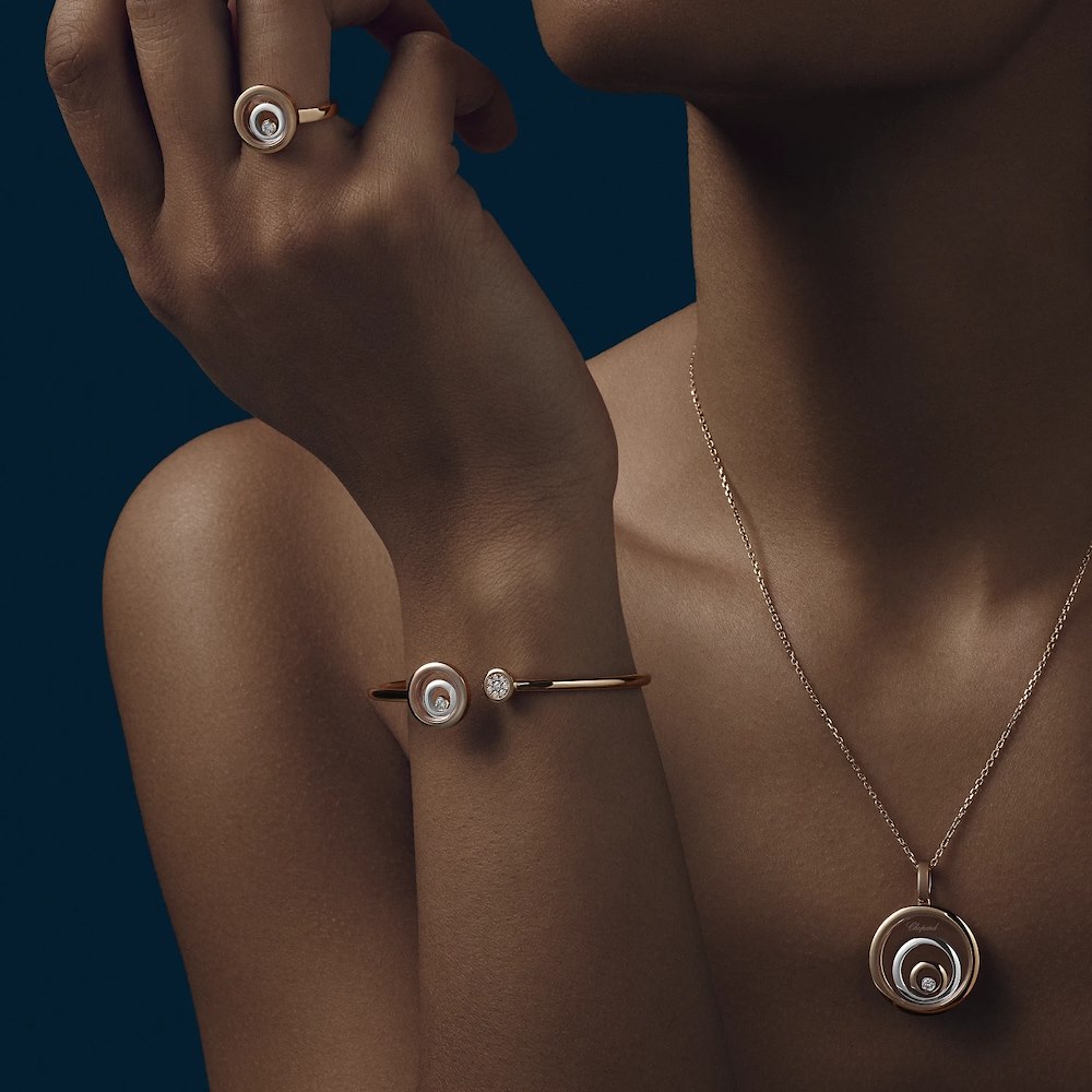 Chopard Happy Spirit Anello Oro Rosa