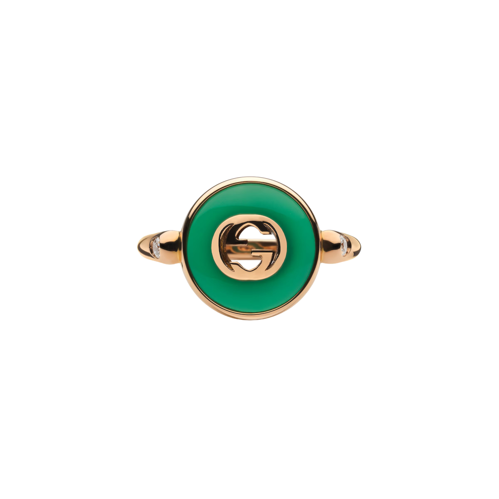 Gucci Interloking Anello 18k