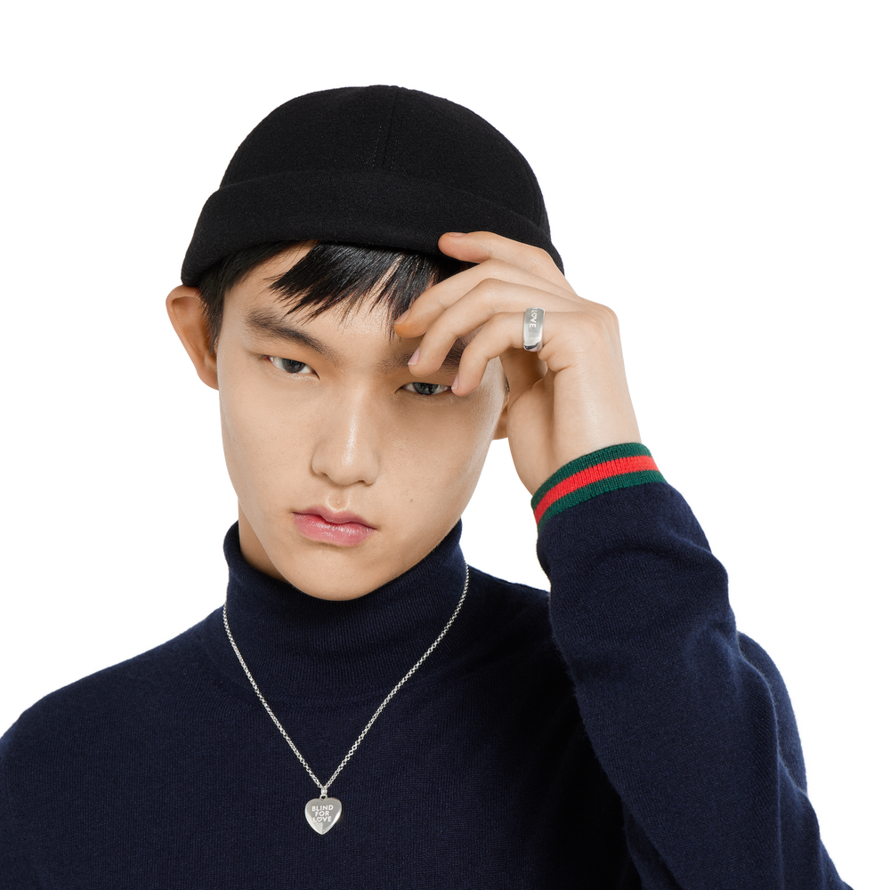 Gucci Blind Fol Love Anello