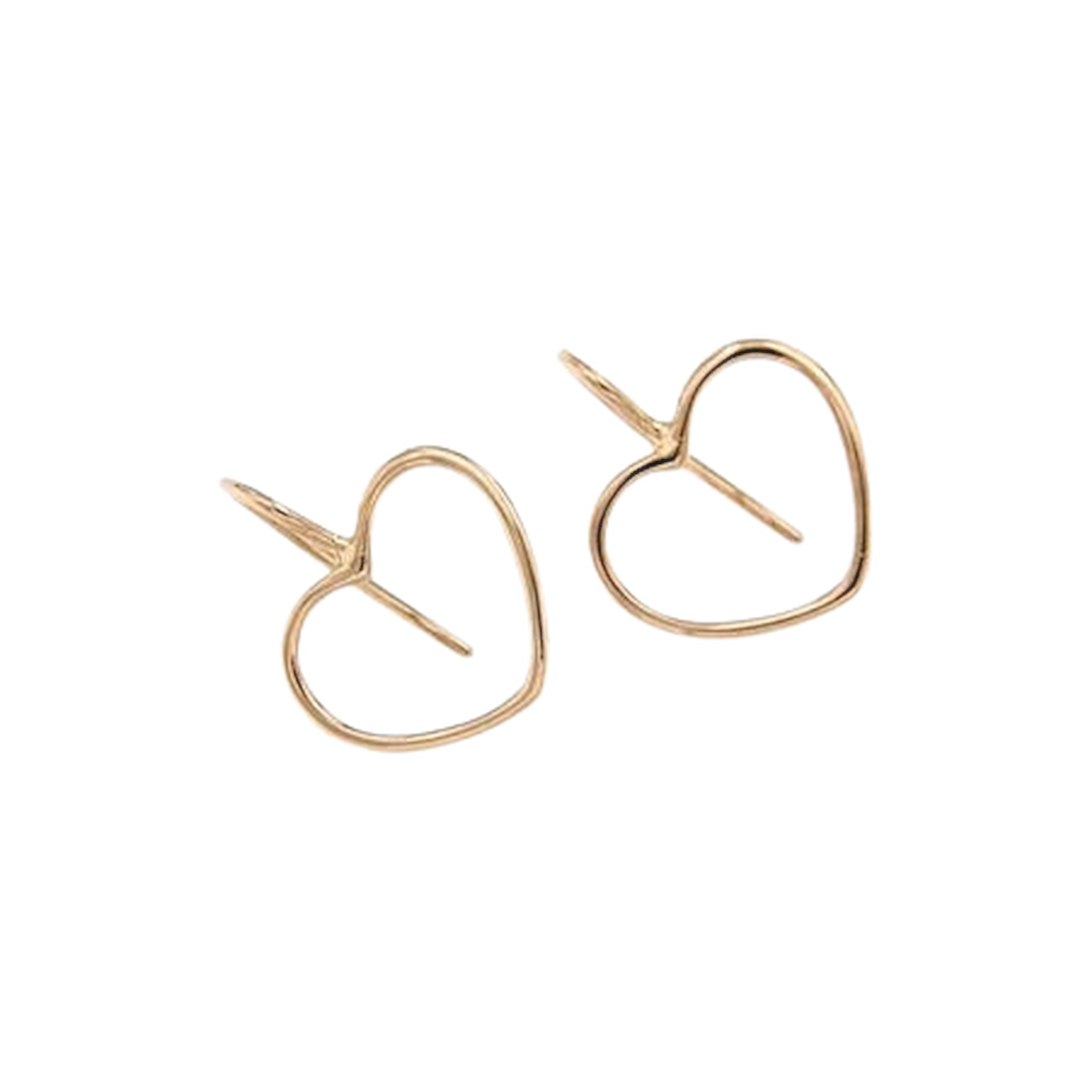 Marco Gerbella Orecchini Cuore Oro Giallo Ref. CF-OG-13-XG