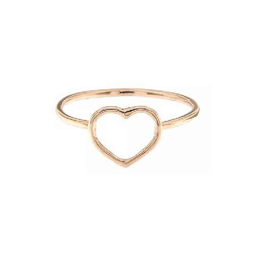 Marco Gerbella Anello Filo Oro Cuore Giallo Piccolo Ref. CF-AN-12-XG