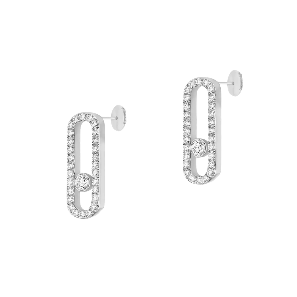 Messika Move Uno Pavé Earrings