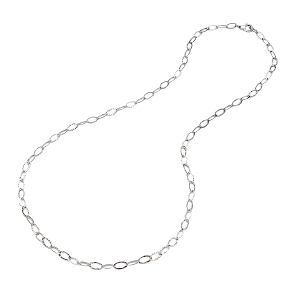 Giovanni Raspini Chains Alternated Oval Link Necklace Ref. 6617/90