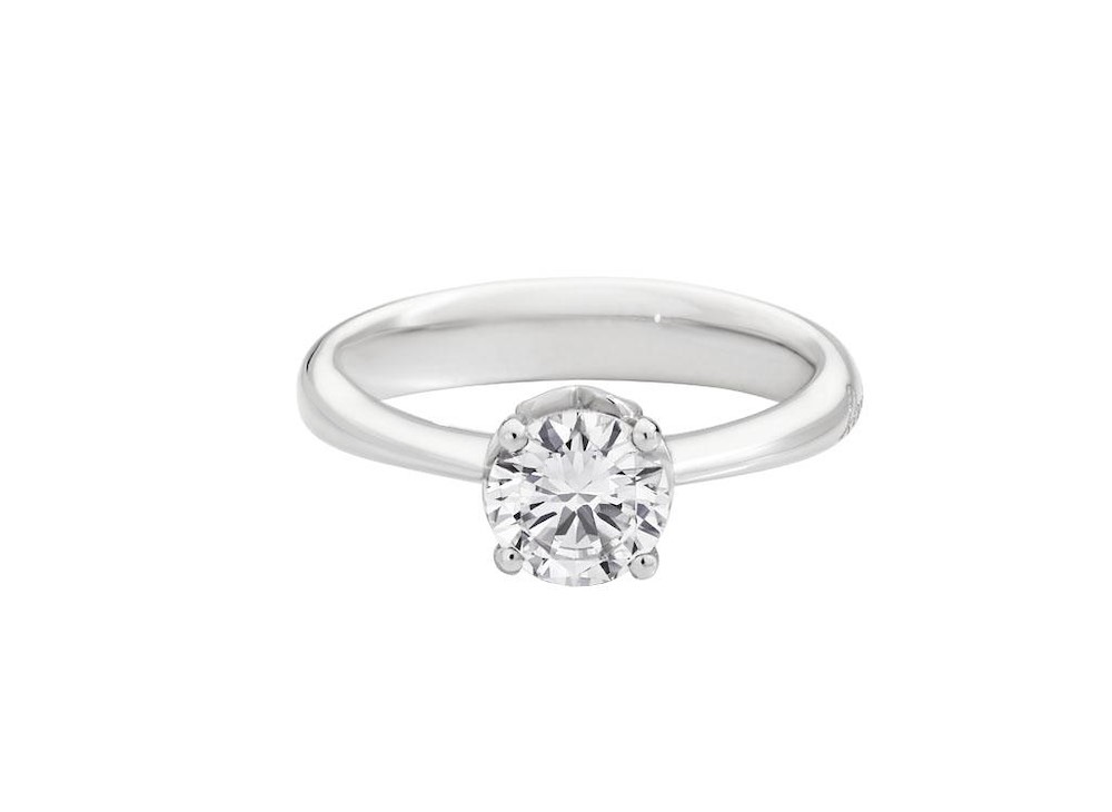 Recarlo Anniversary Solitaire Ring with Diamond Ref. R01SO001/010-12