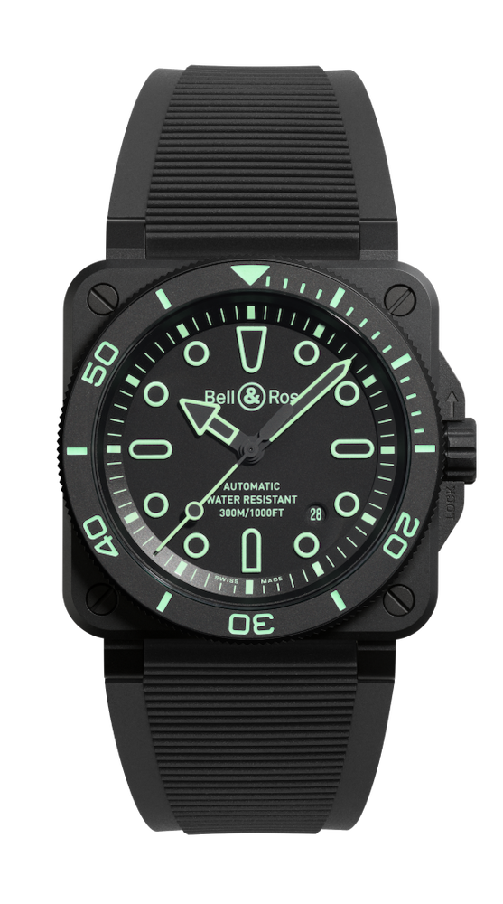 Bell & Ross Diver Lum Outline Ref. BR03A-D-OL-CE/SRB