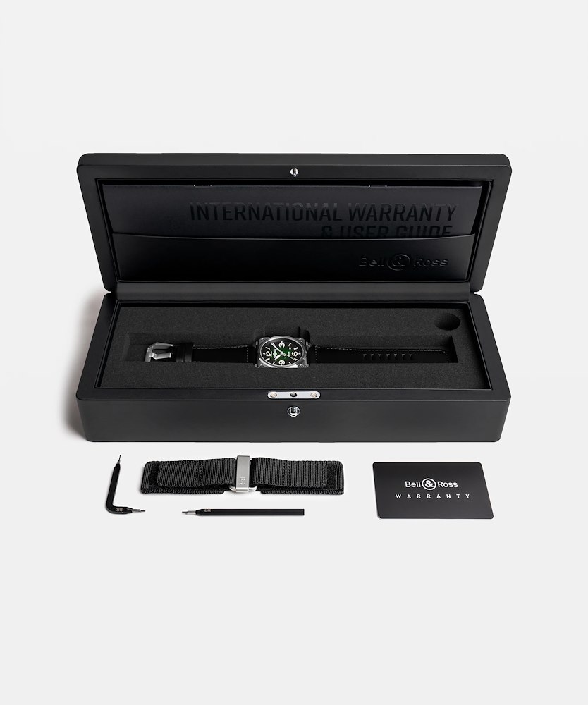 Bell & Ross BR 03 Green Steel