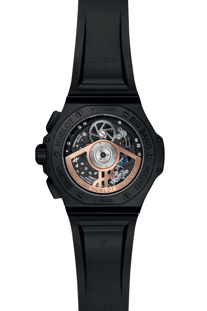 Hublot Big Bang 20° anniversario All Black