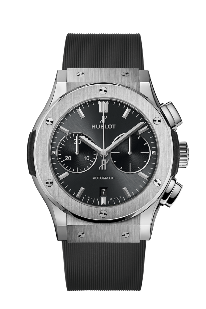 Hublot Classic Fusion Racing Grey Chronograph Titanium Ref. 521.NX.7071.RX