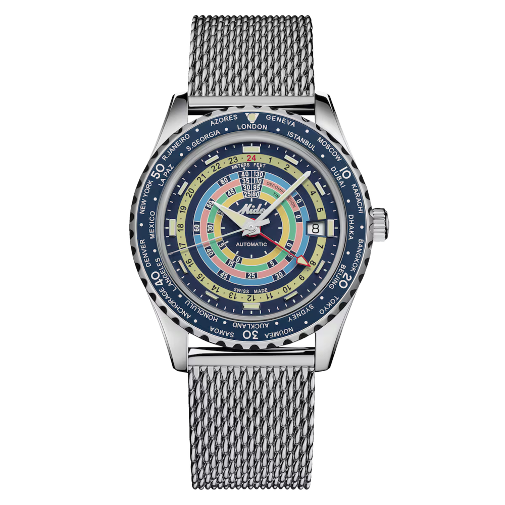 Mido Ocean Star Decompression Worldtimer