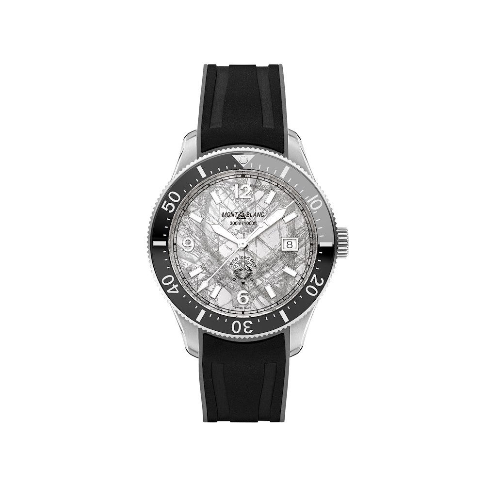 Montblanc 1858  Iced Sea Automatic Date Ref. MB133628