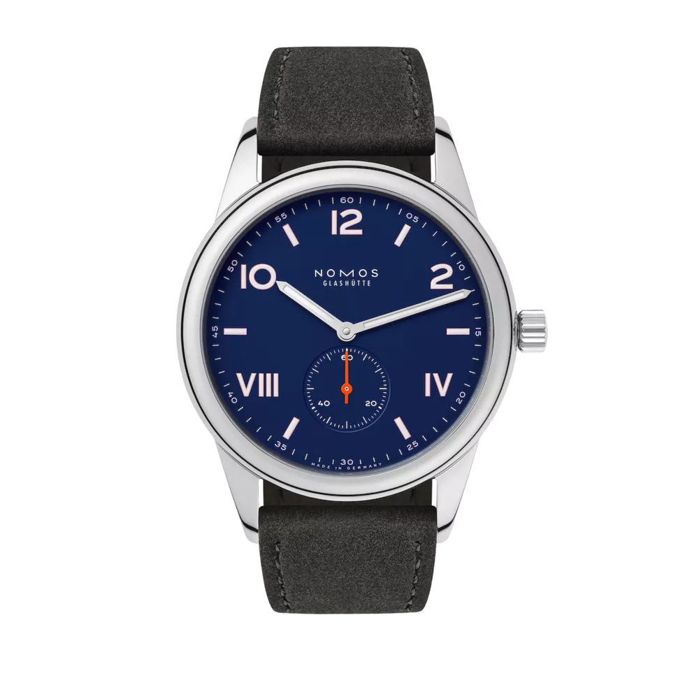 Nomos Glashutte Club Campus 38 night sky 722 Tomasini Francia